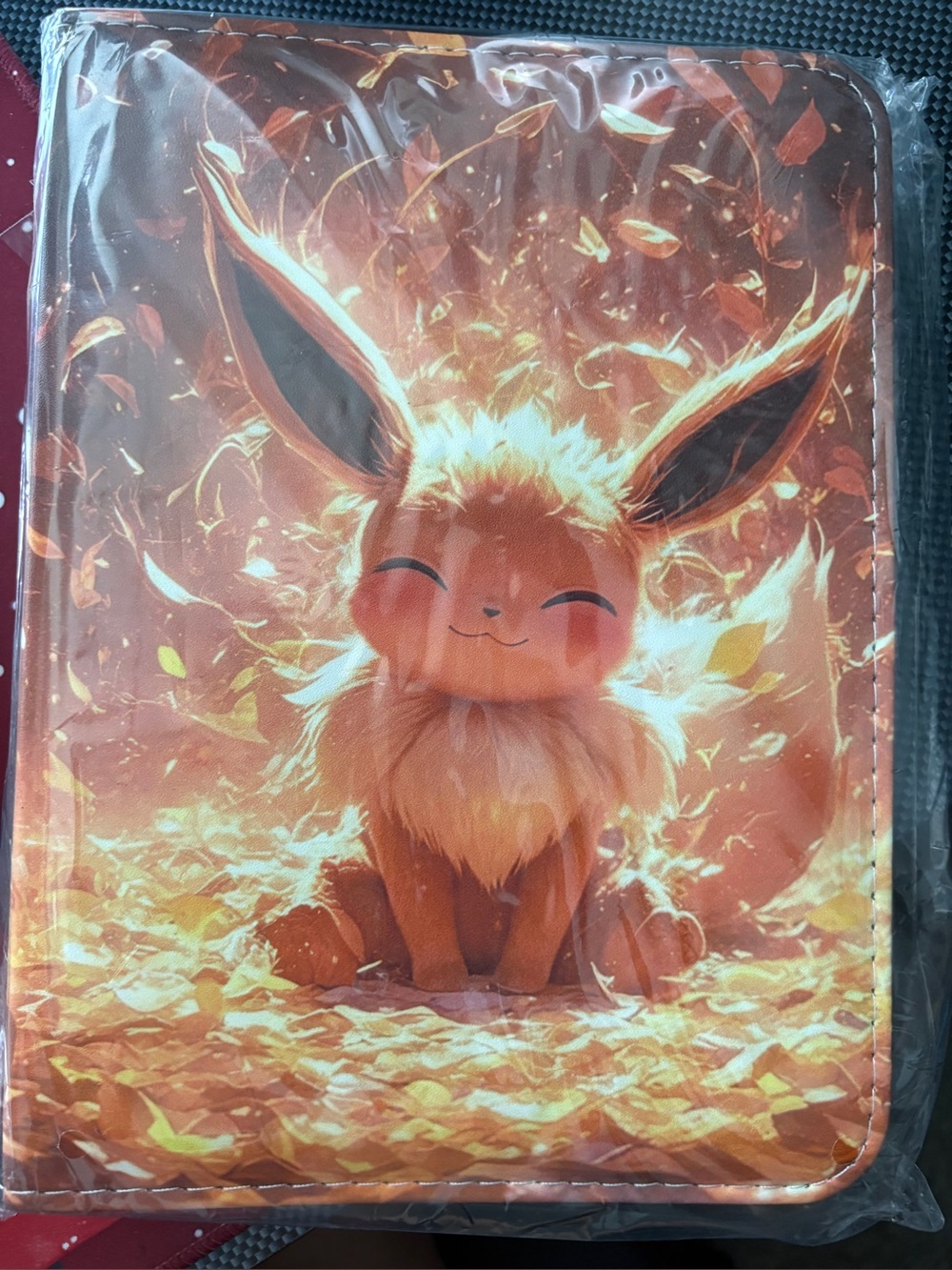 Flame Eevee Pokémon binder 9